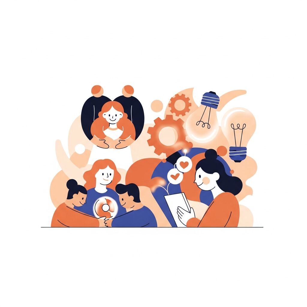 マミートラックはなぜ起きるのか のイメージ