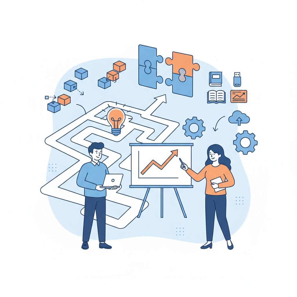 成長マインドセットが失敗を学習データに変える理由 のイメージ