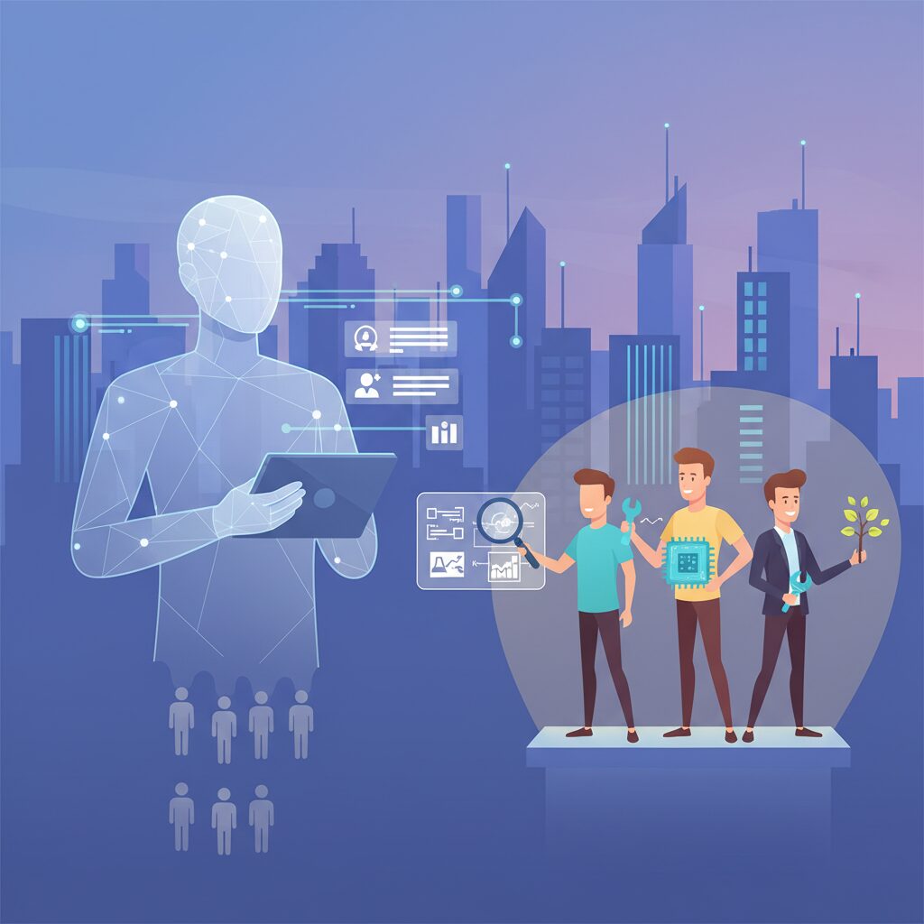 生成AIが奪った仕事、そして人間に残された価値 のイメージ