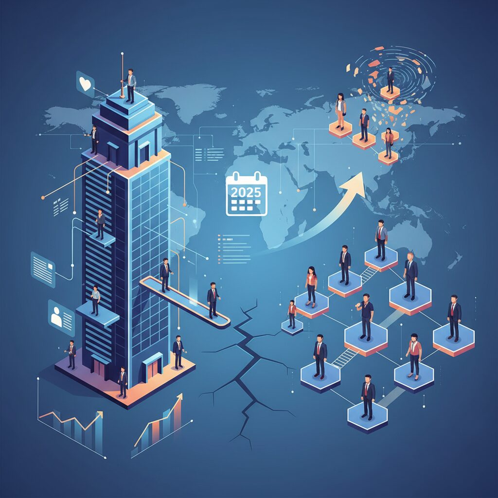 2025年のコンサル市場を読み解く構造変化と二極化 のイメージ