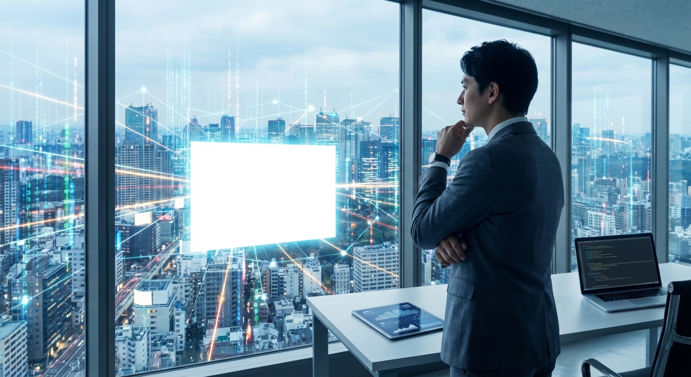 DX実装フェーズとデジタル人材不足が生む巨大なホワイトスペース のイメージ