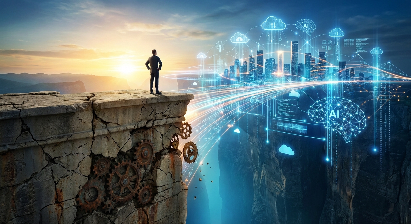 「2025年の崖」とDX人材不足がもたらす巨大な市場機会 のイメージ