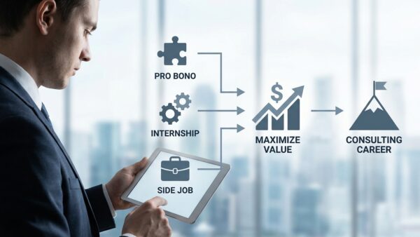未経験からコンサル転職は可能か？プロボノ・インターン・副業で市場価値を最大化する完全ロードマップ