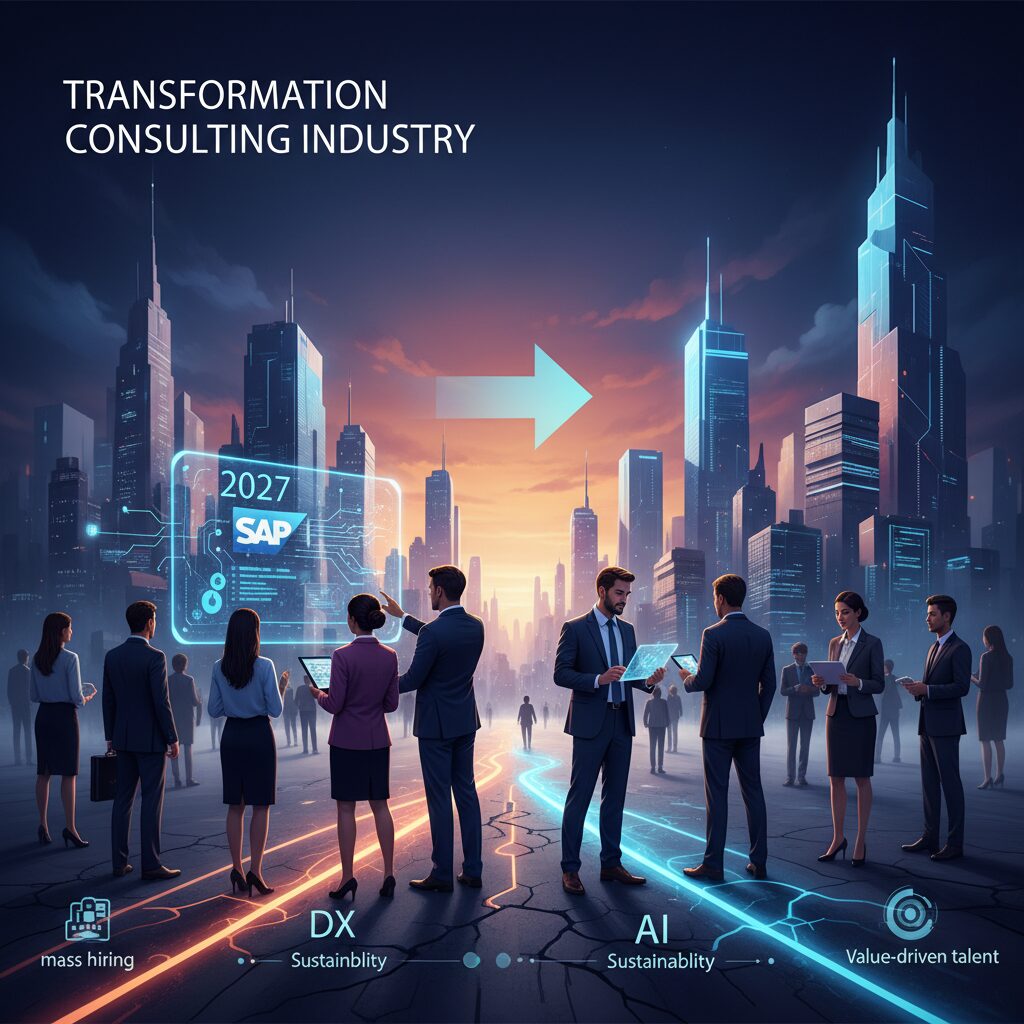 DX需要を牽引するSAP2027年問題の実態 のイメージ