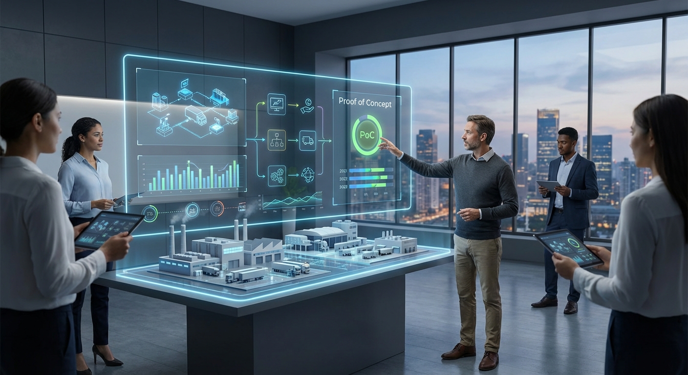 DX・PoC経験はどこまで評価されるのか:フェーズ別に見る市場価値 のイメージ