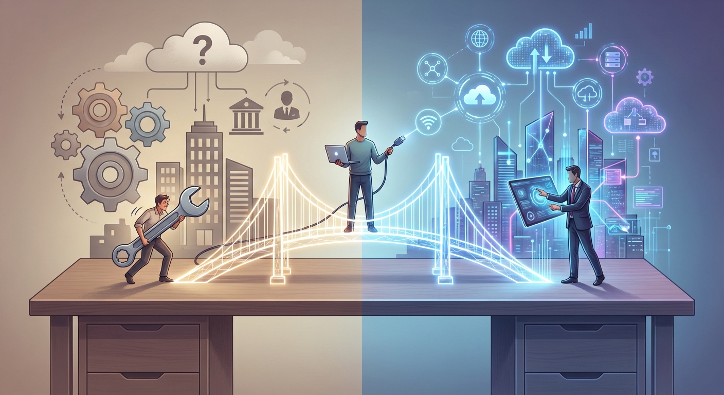 内製化のジレンマと外部依存の限界――なぜ内部コンサル機能が求められるのか のイメージ