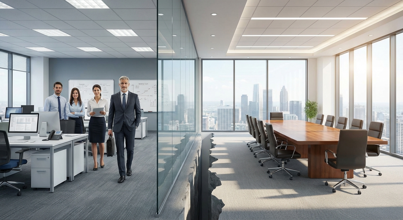 なぜシニアマネージャーの延長線上では昇格できないのか のイメージ